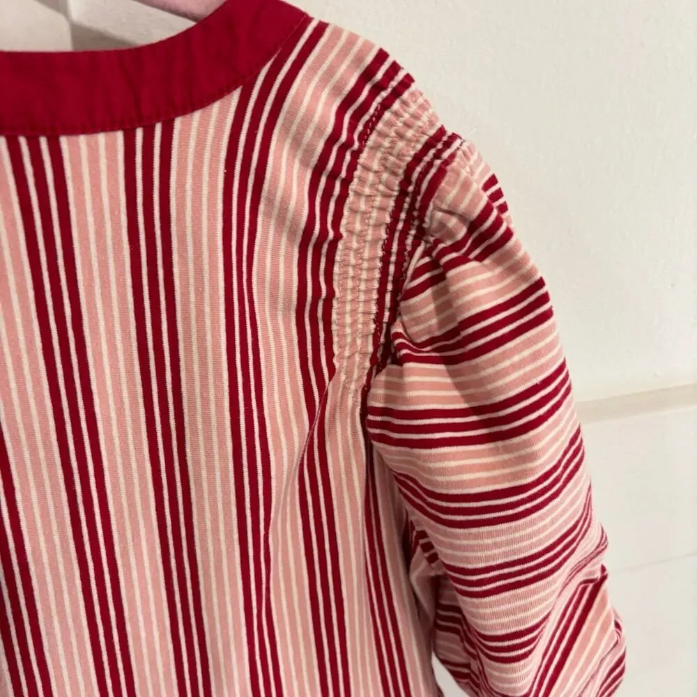 Matilda Jane Girls Heart to Heart Bookworm Knit Lap Dress Pink Red Size 8